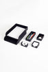 Felix Desktop Leather Organizer Set 6 Pieces Black